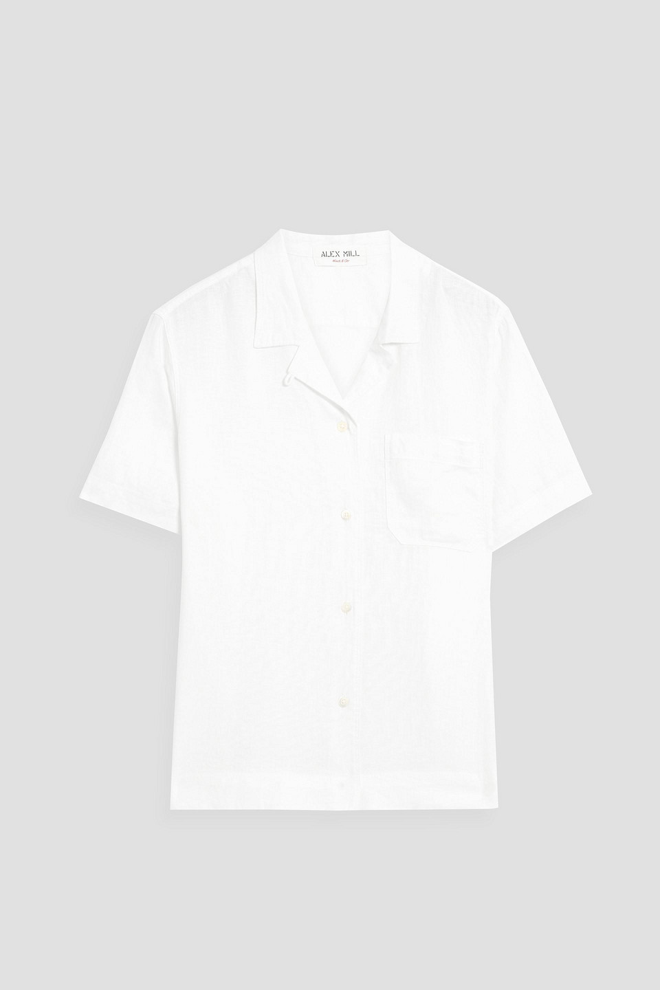 Alex Mill Maddie Linen Shirt In White | ModeSens