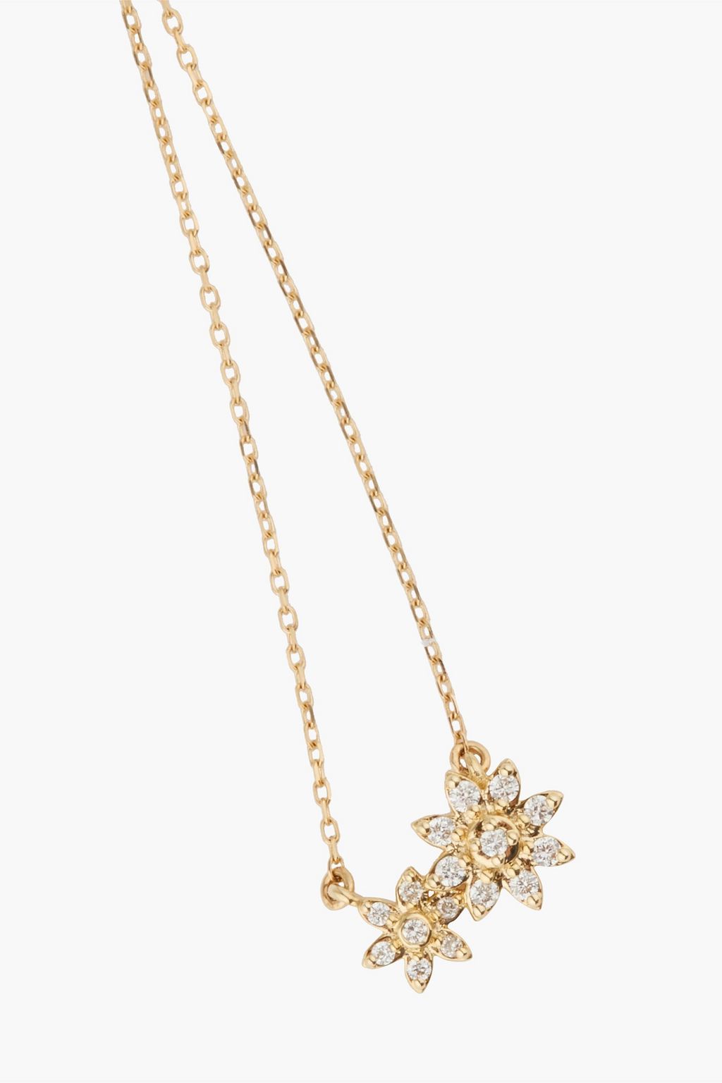 ADINA REYTER 14-karat gold diamond necklace