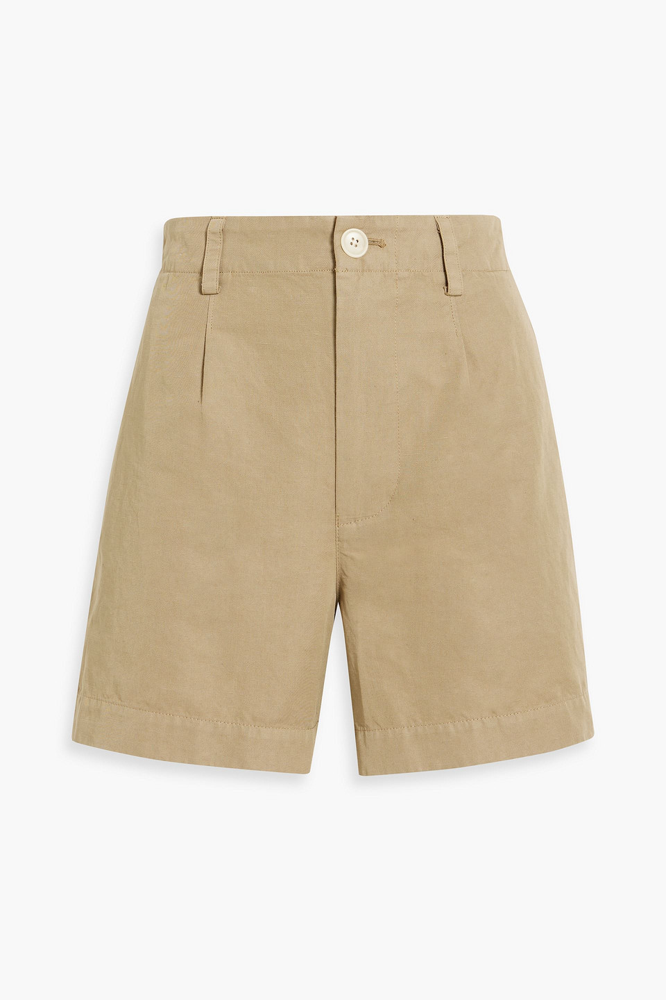 Alex Mill Boy cotton and linen-blend twill shorts