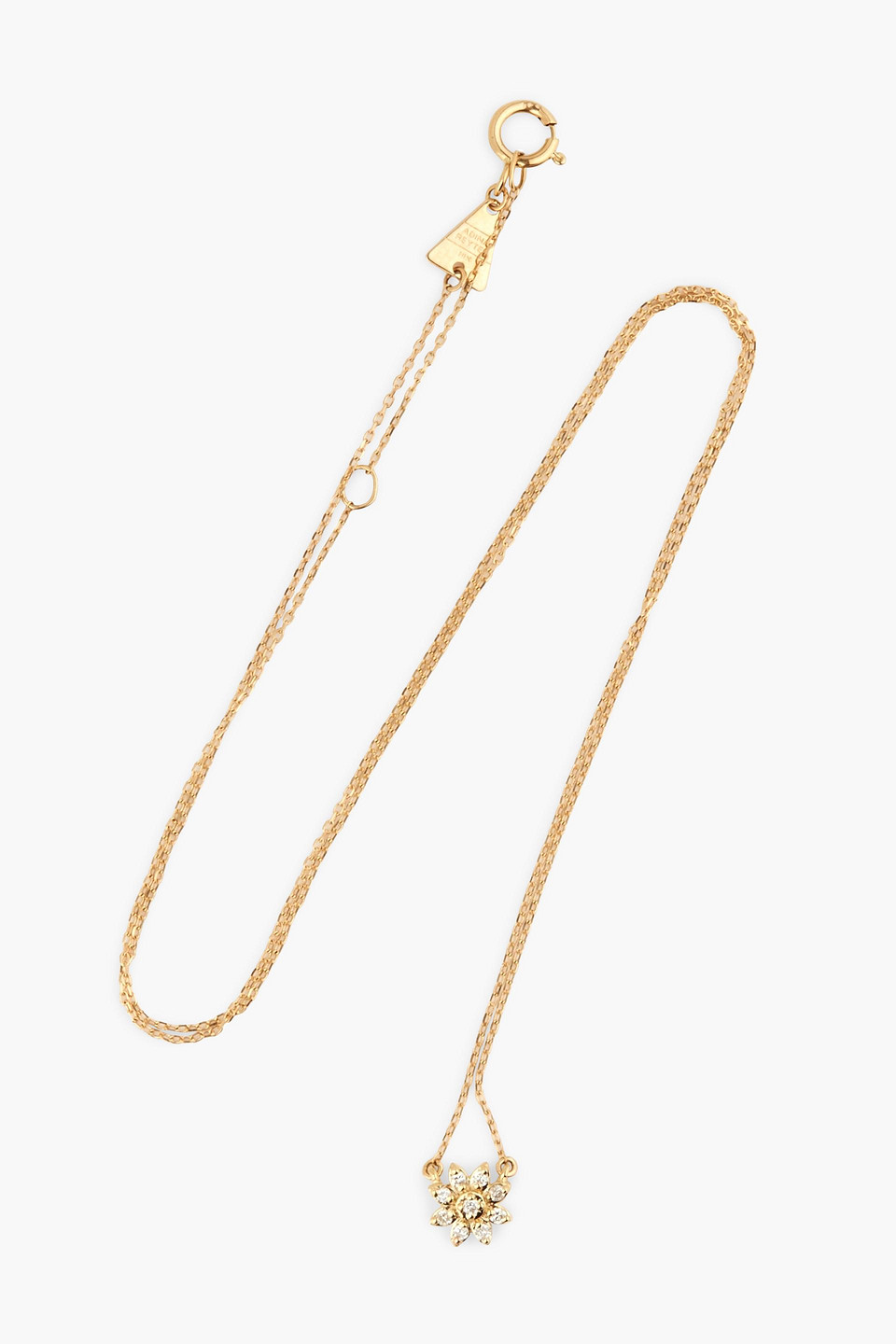 Adina Reyter 14-karat Gold Diamond Necklace
