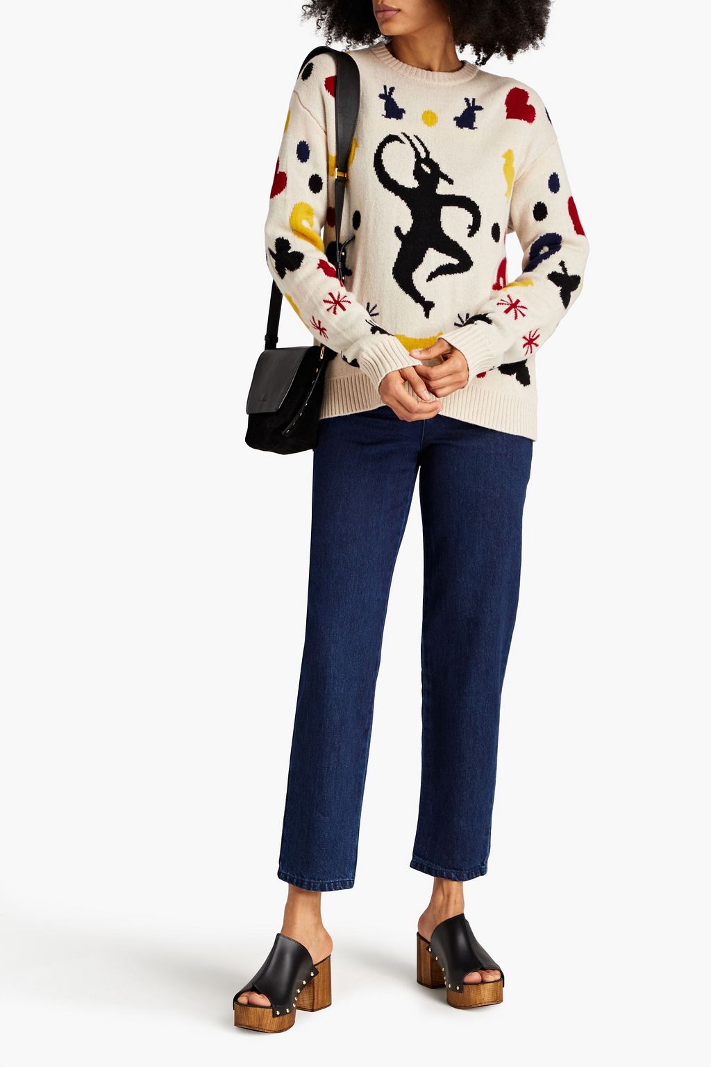 MEADOWS Jacquardknit wool sweater THE