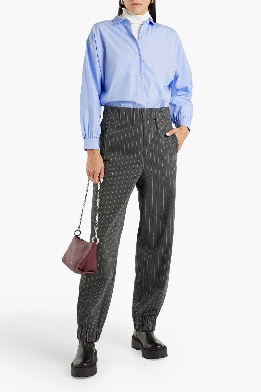 ALEX MILL Henri cotton-poplin shirt