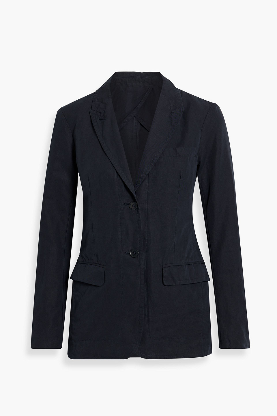 Alex Mill Boy Cotton And Linen-blend Twill Blazer In Navy