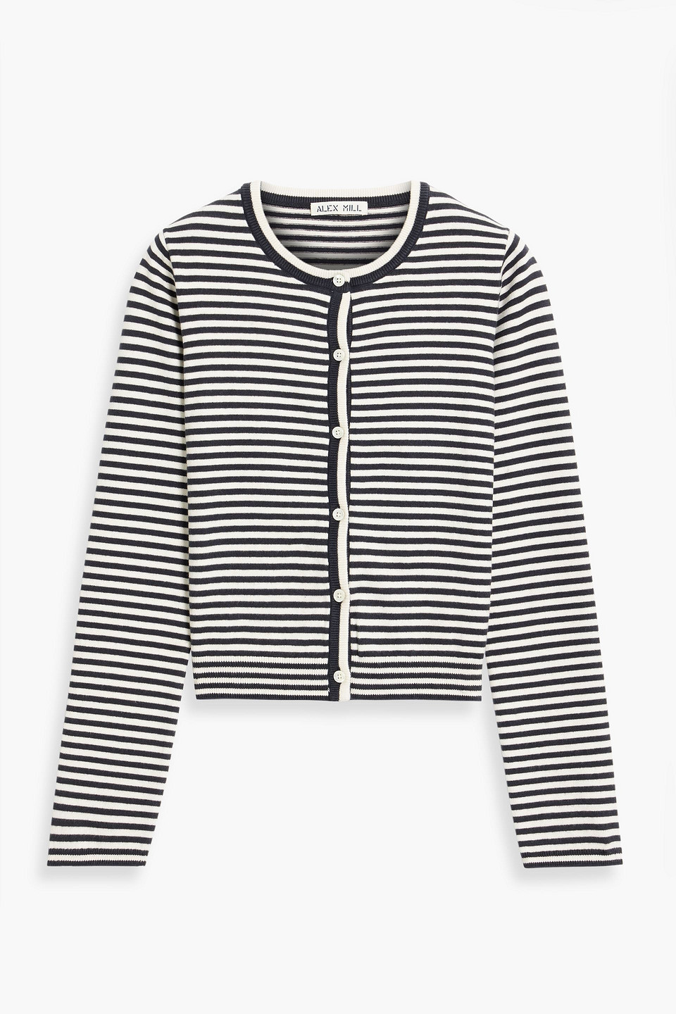 Alex Mill Albertina striped cotton cardigan