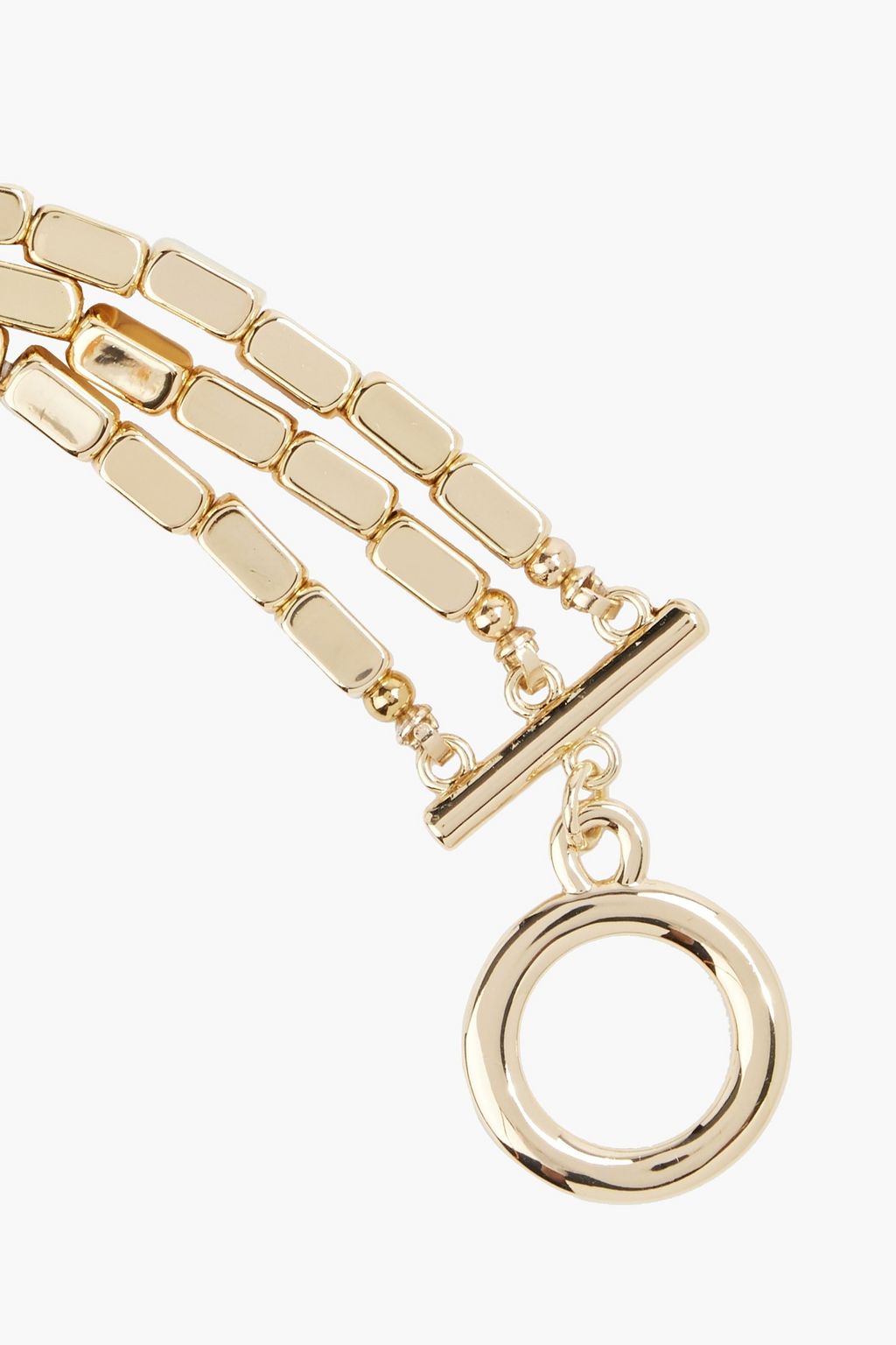 KENNETH JAY LANE 14-karat gold-plated bracelet