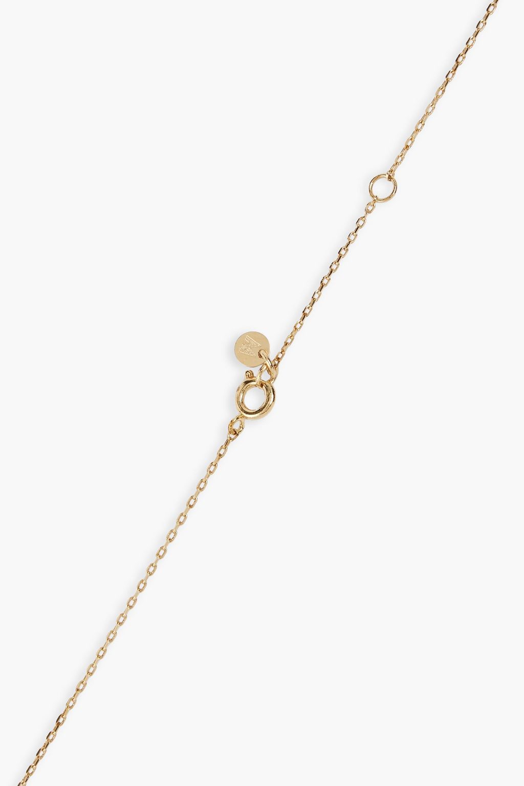 MAJE Gold-tone crystal necklace