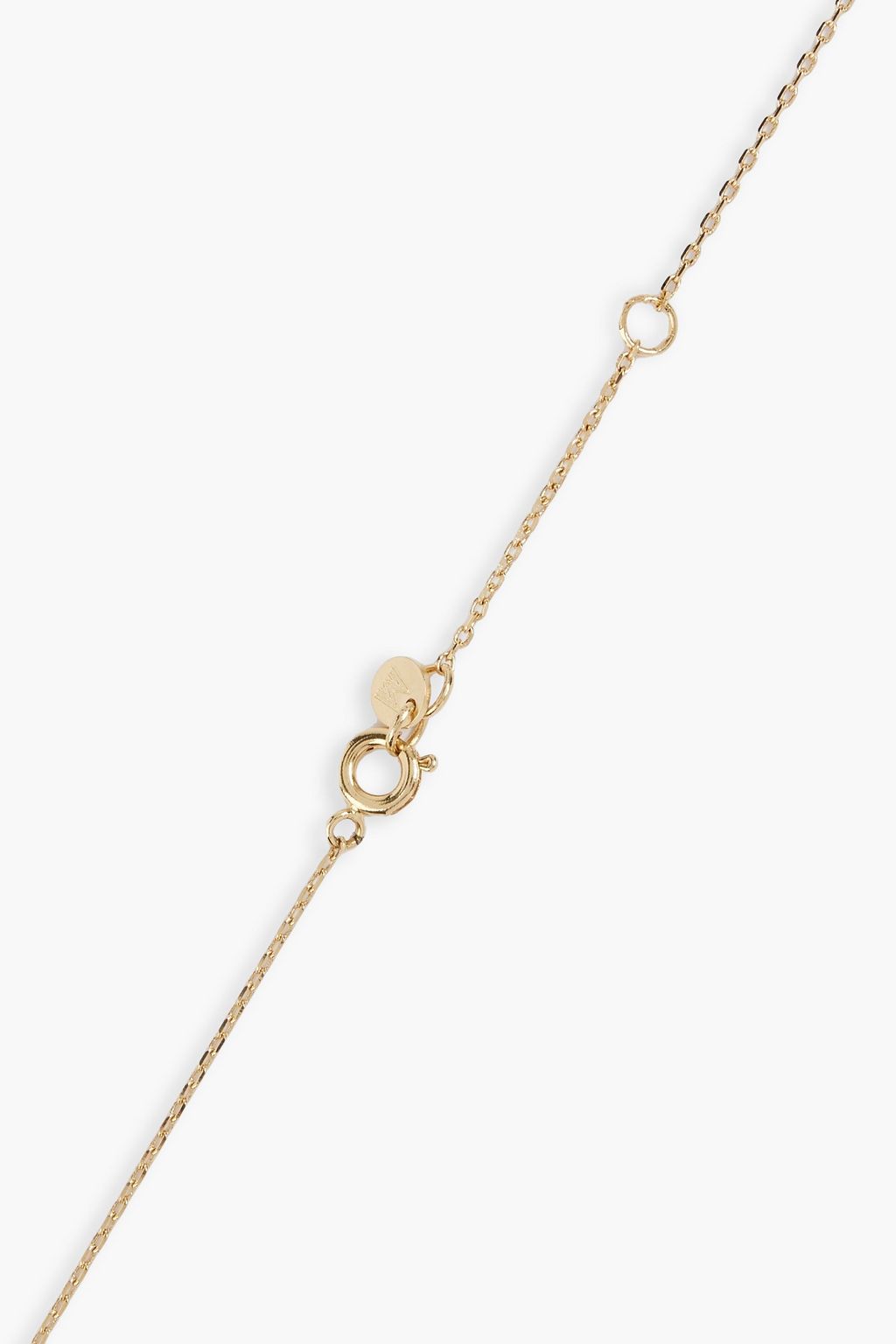 MAJE Gold-tone crystal necklace