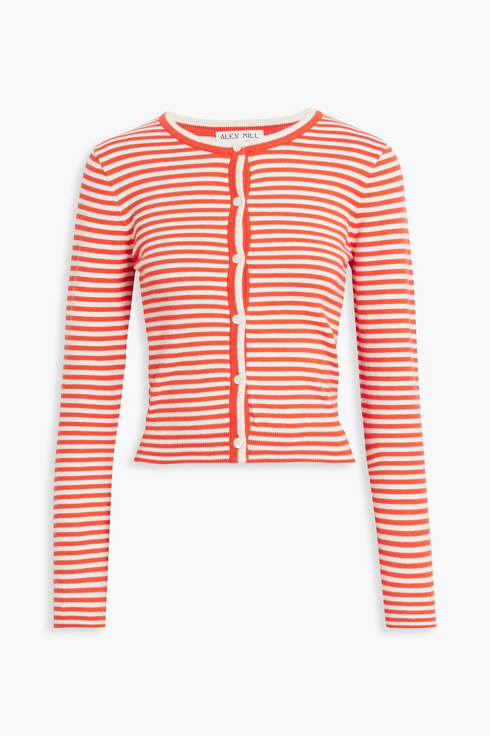 Alex Mill Albertina striped cotton cardigan