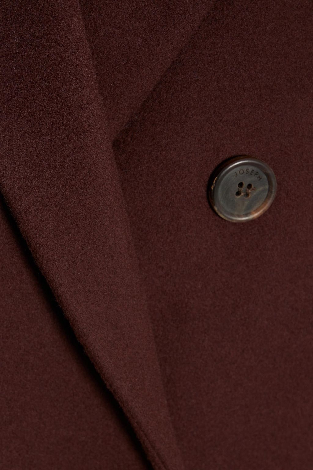JOSEPH Camia double-breasted wool-blend felt coat