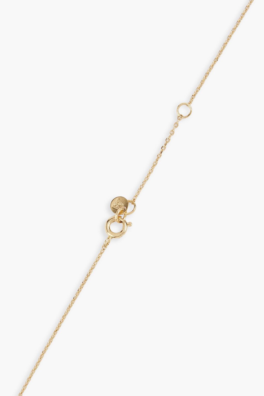 MAJE Gold-tone crystal necklace