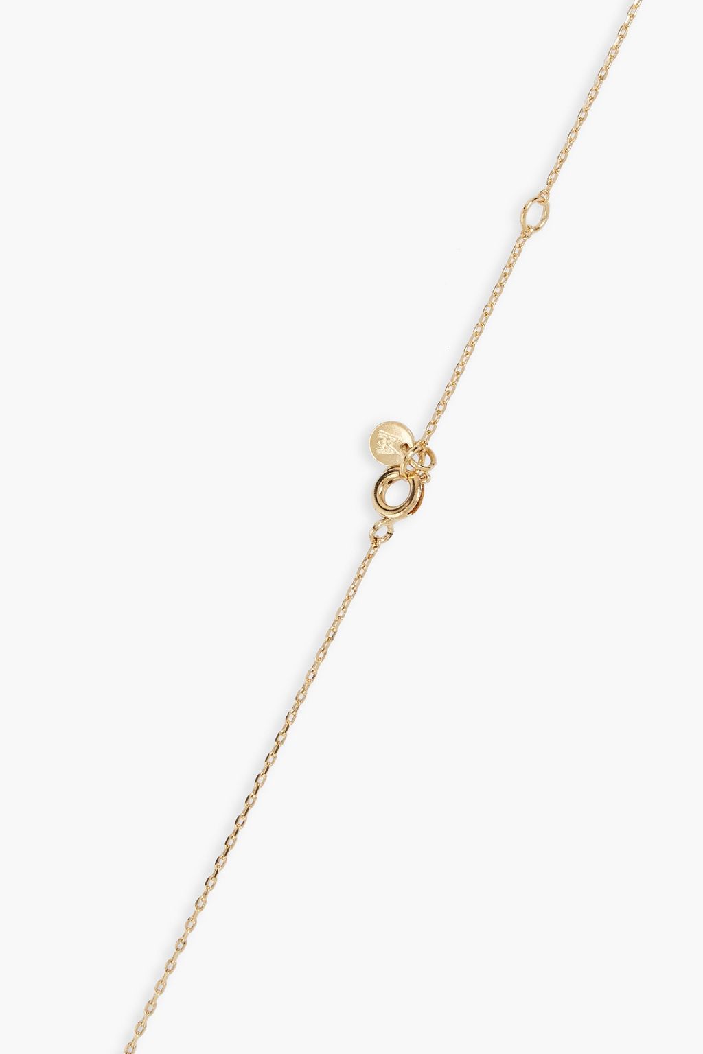 MAJE Gold-tone crystal necklace