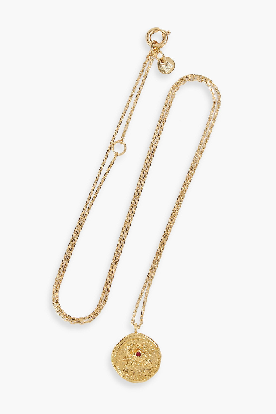 Maje Gold-tone Crystal Necklace