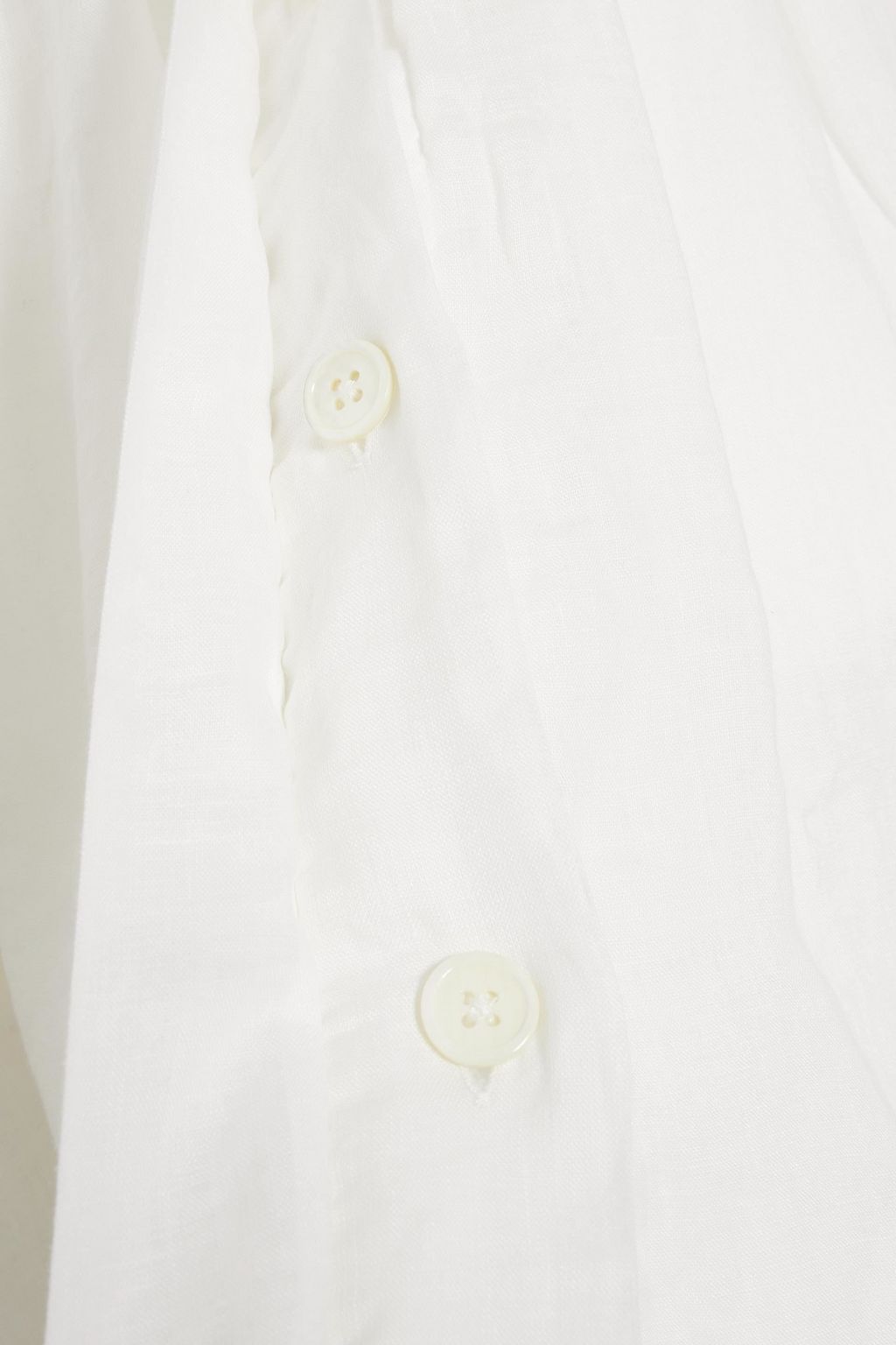 ALEX MILL Kelsey pleated linen skirt