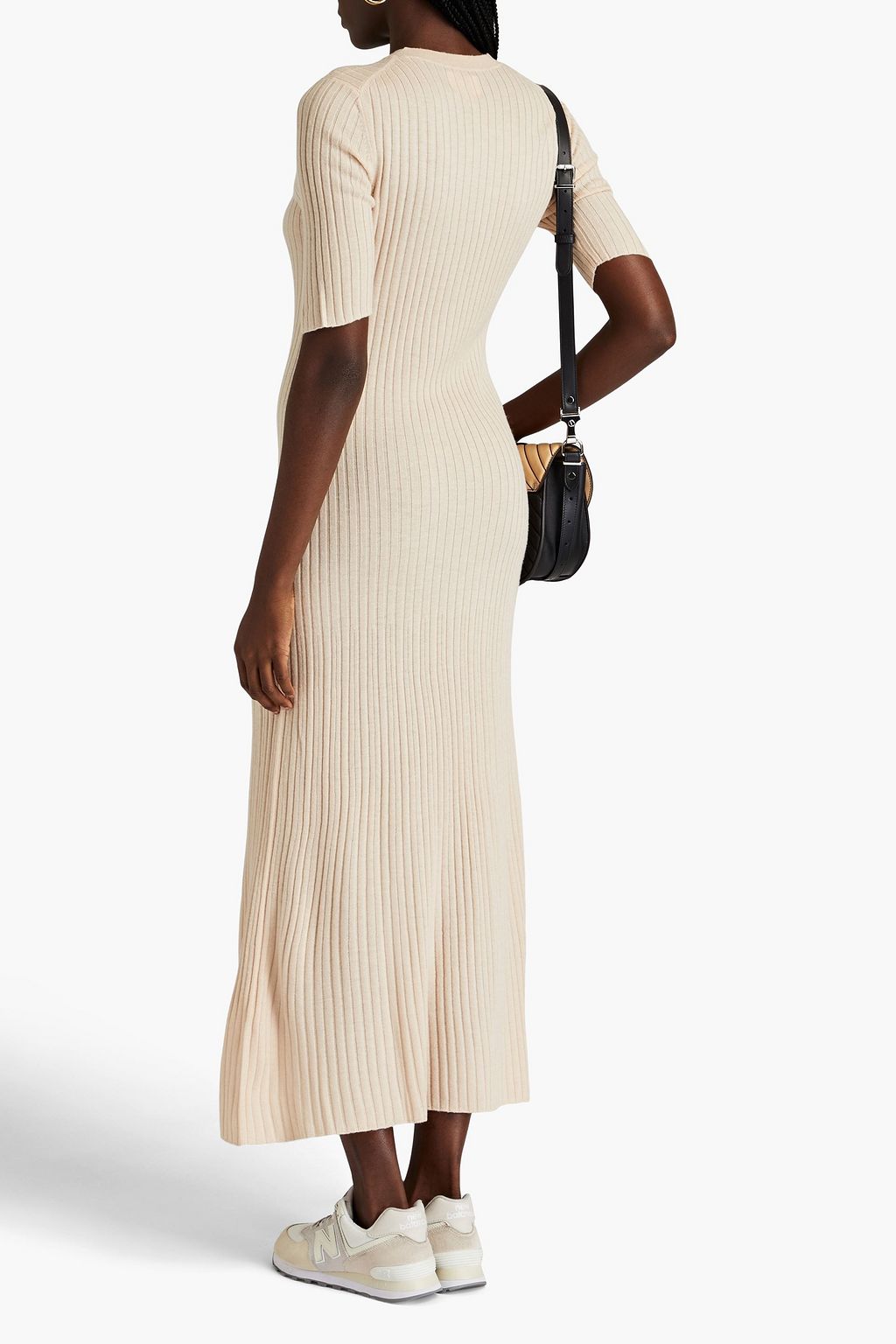 LOULOU STUDIO Erdan ribbed wool and cashmere-blend midi dress