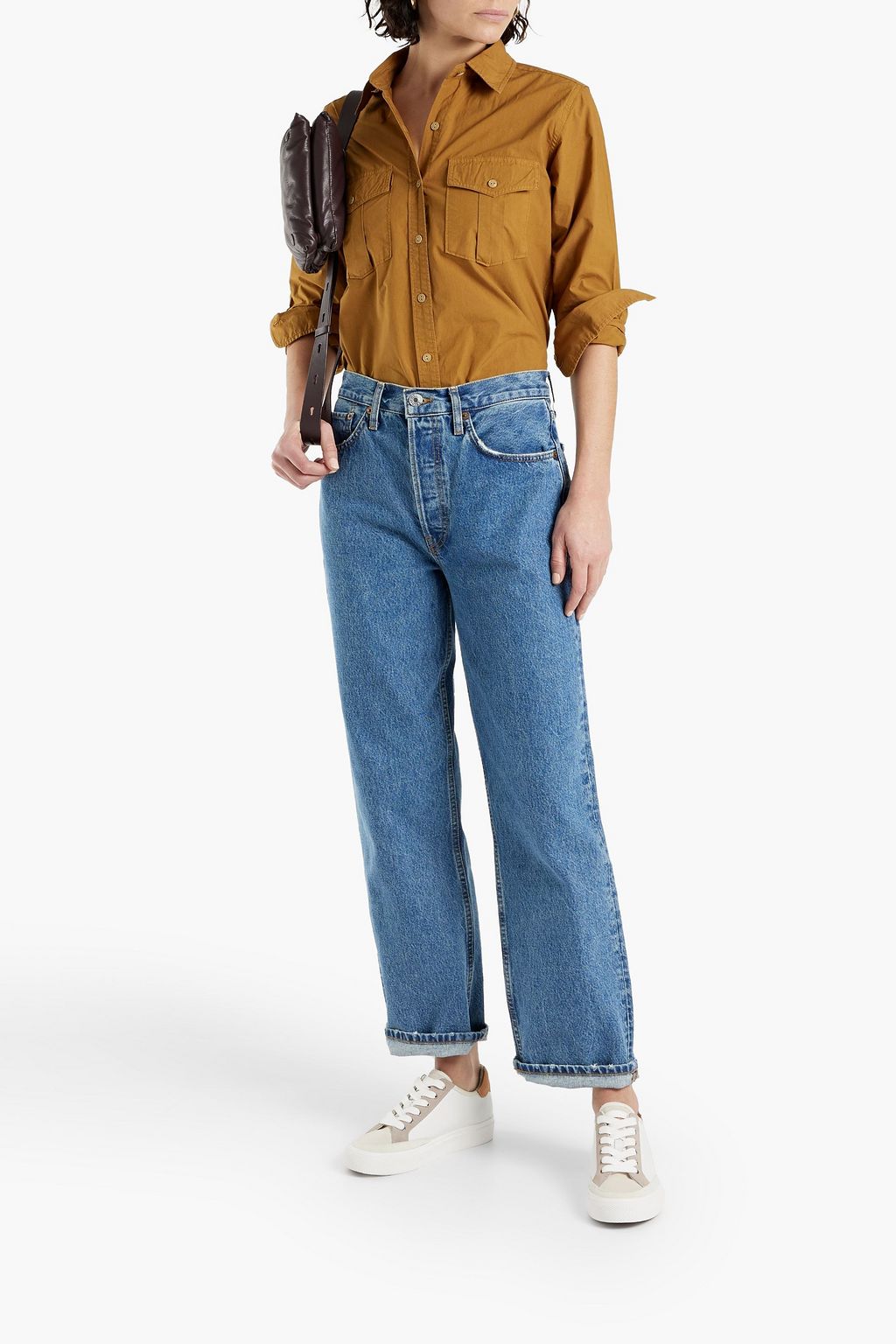 ALEX MILL Georgie cotton-poplin shirt