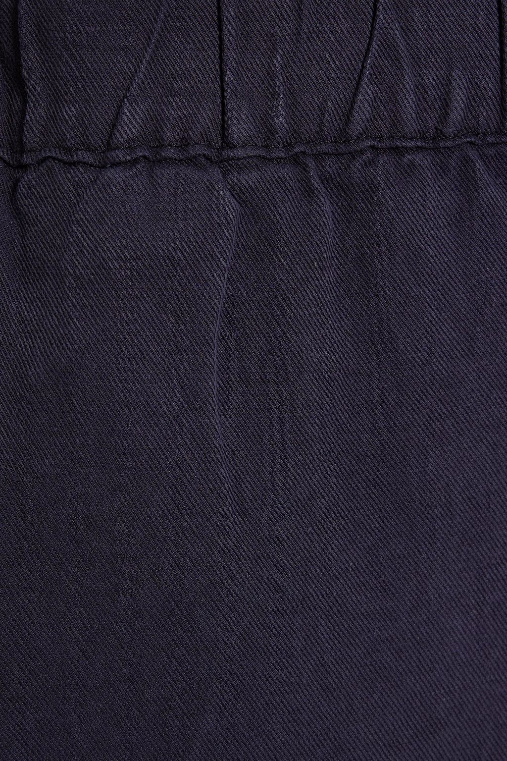 ALEX MILL Linen, TENCEL™ and cotton-blend twill straight-leg pants