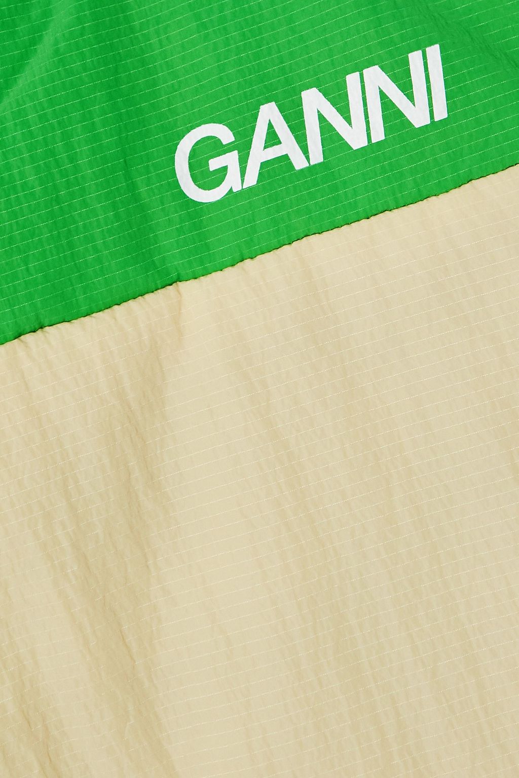 GANNI فيست بلونين من قماش ريبستوب المُعاد تدويره