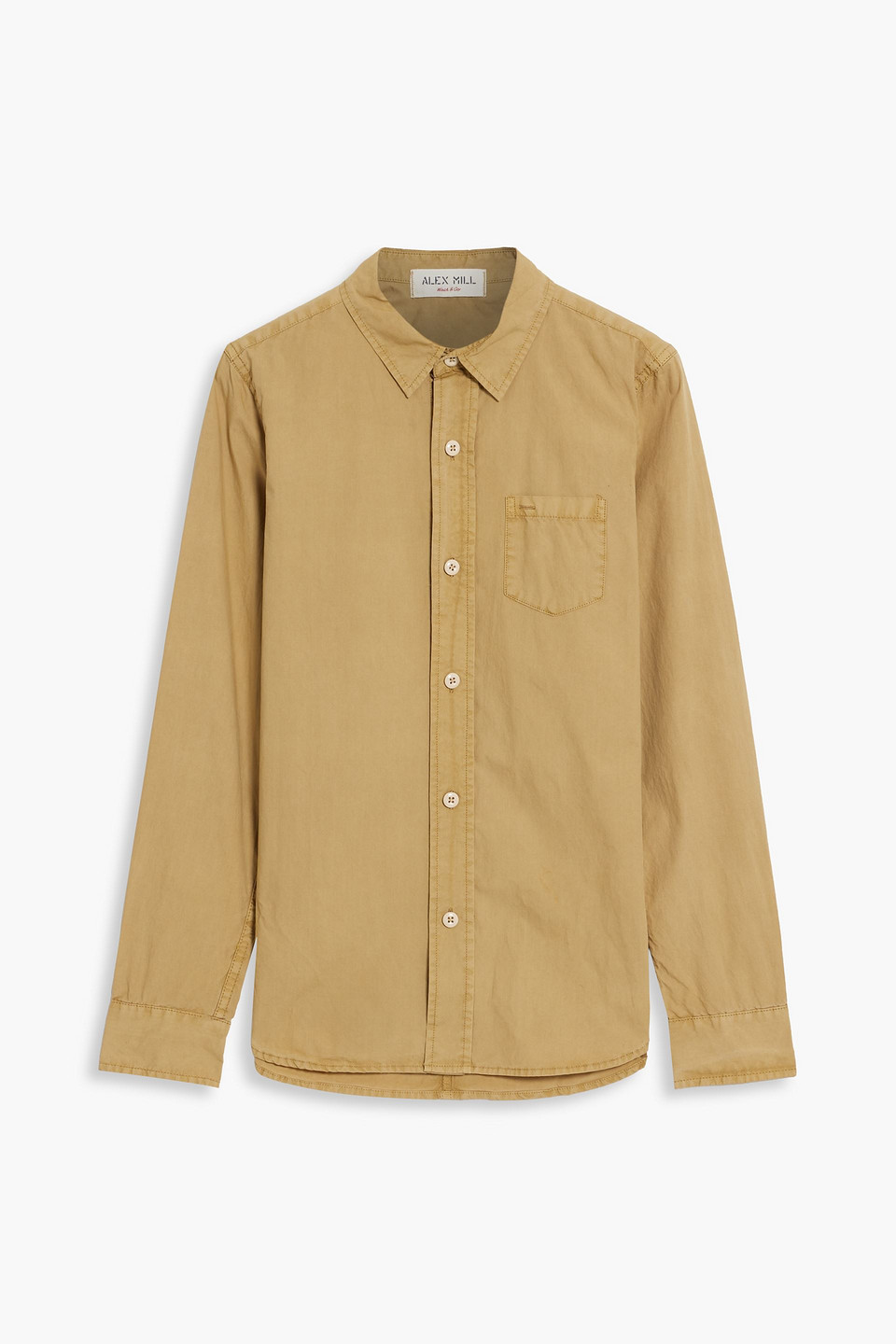 Alex Mill Bobby cotton-poplin shirt