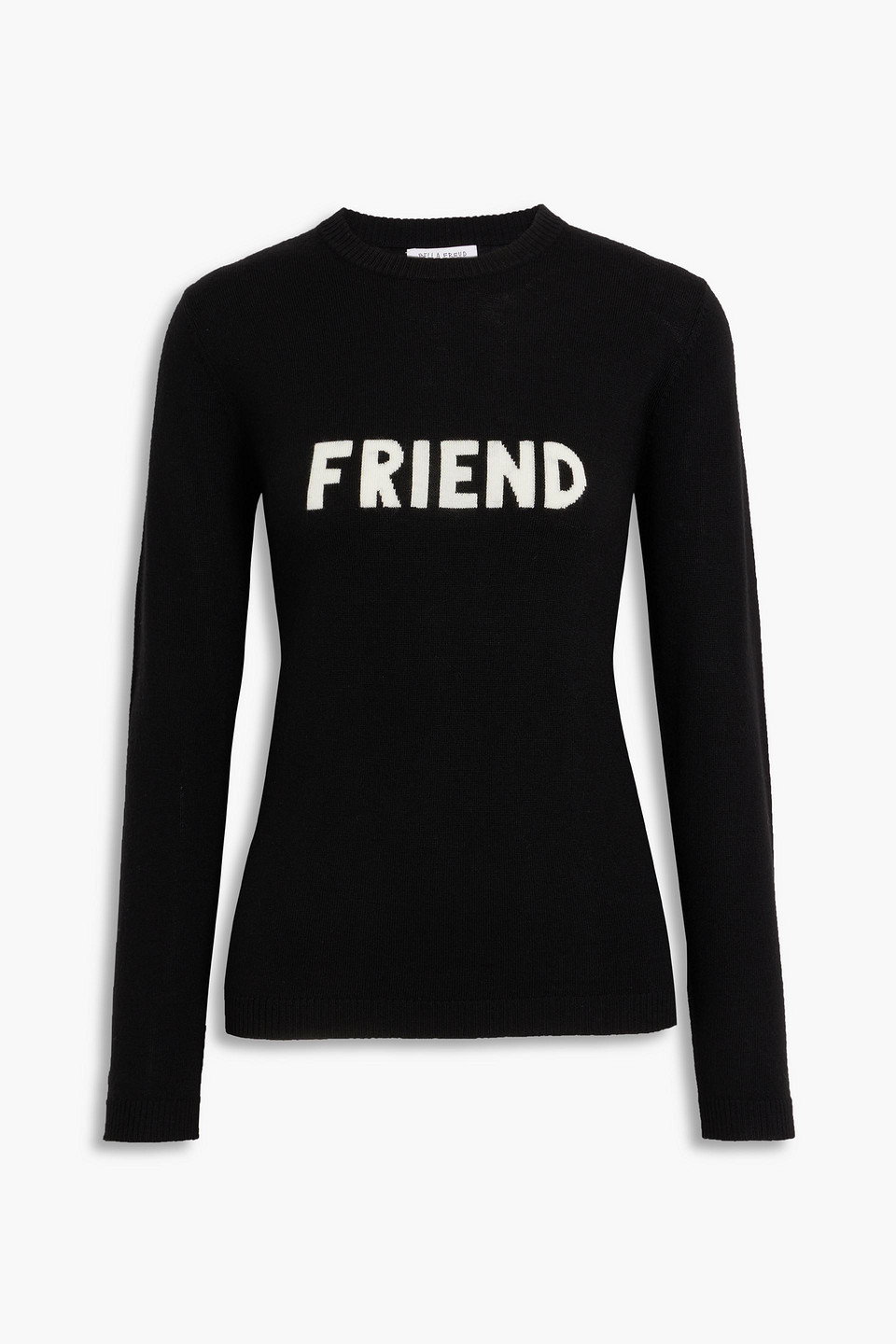 Bella Freud Intarsia wool sweater