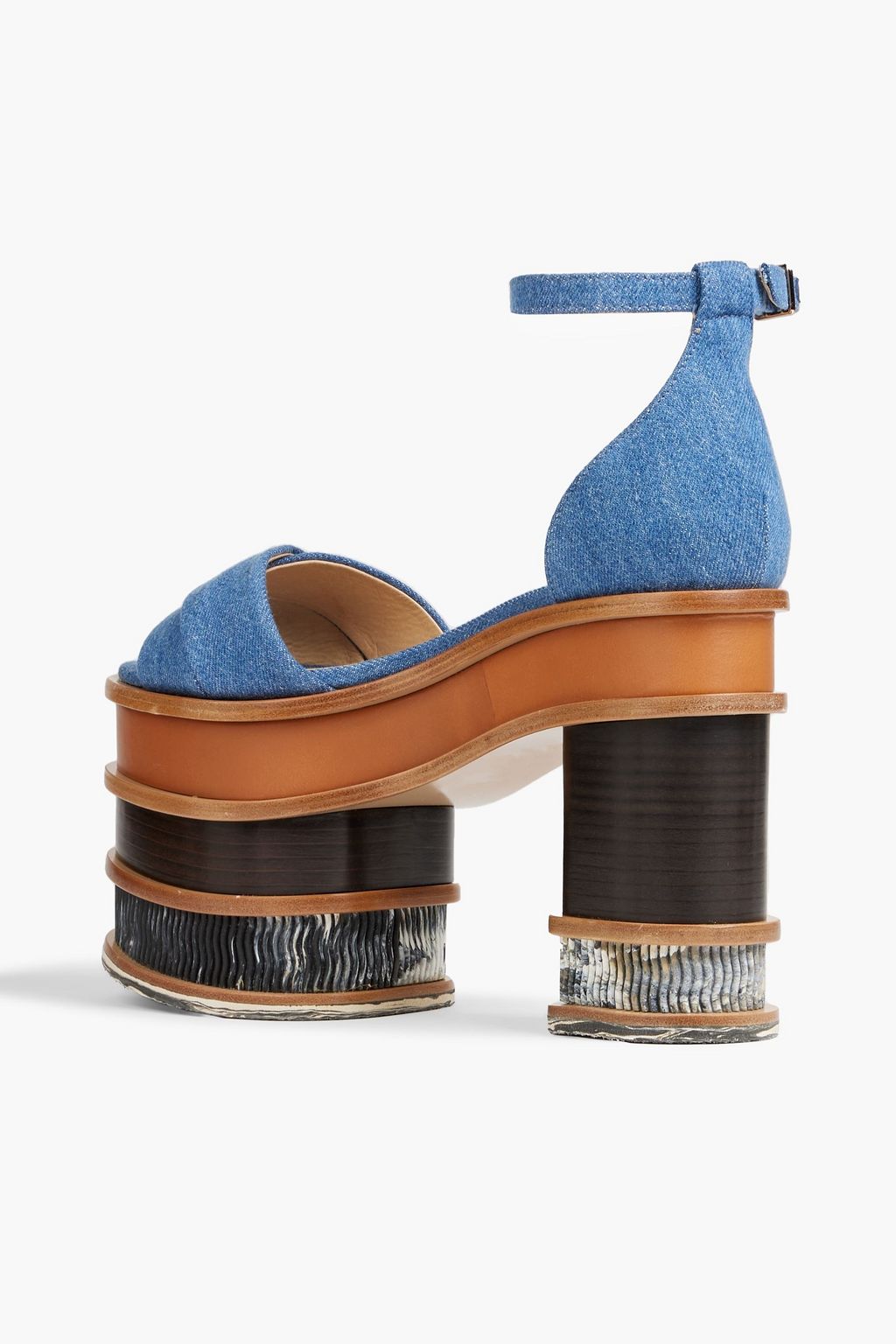 GABRIELA HEARST Charlie denim platform sandals