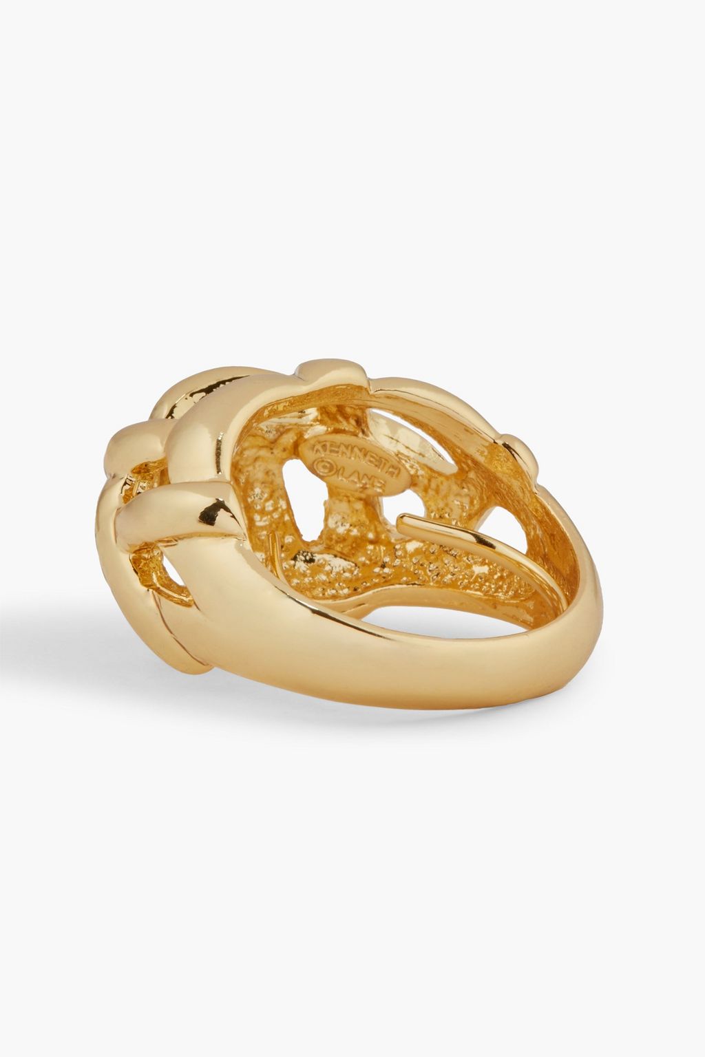 KENNETH JAY LANE Gold-tone ring