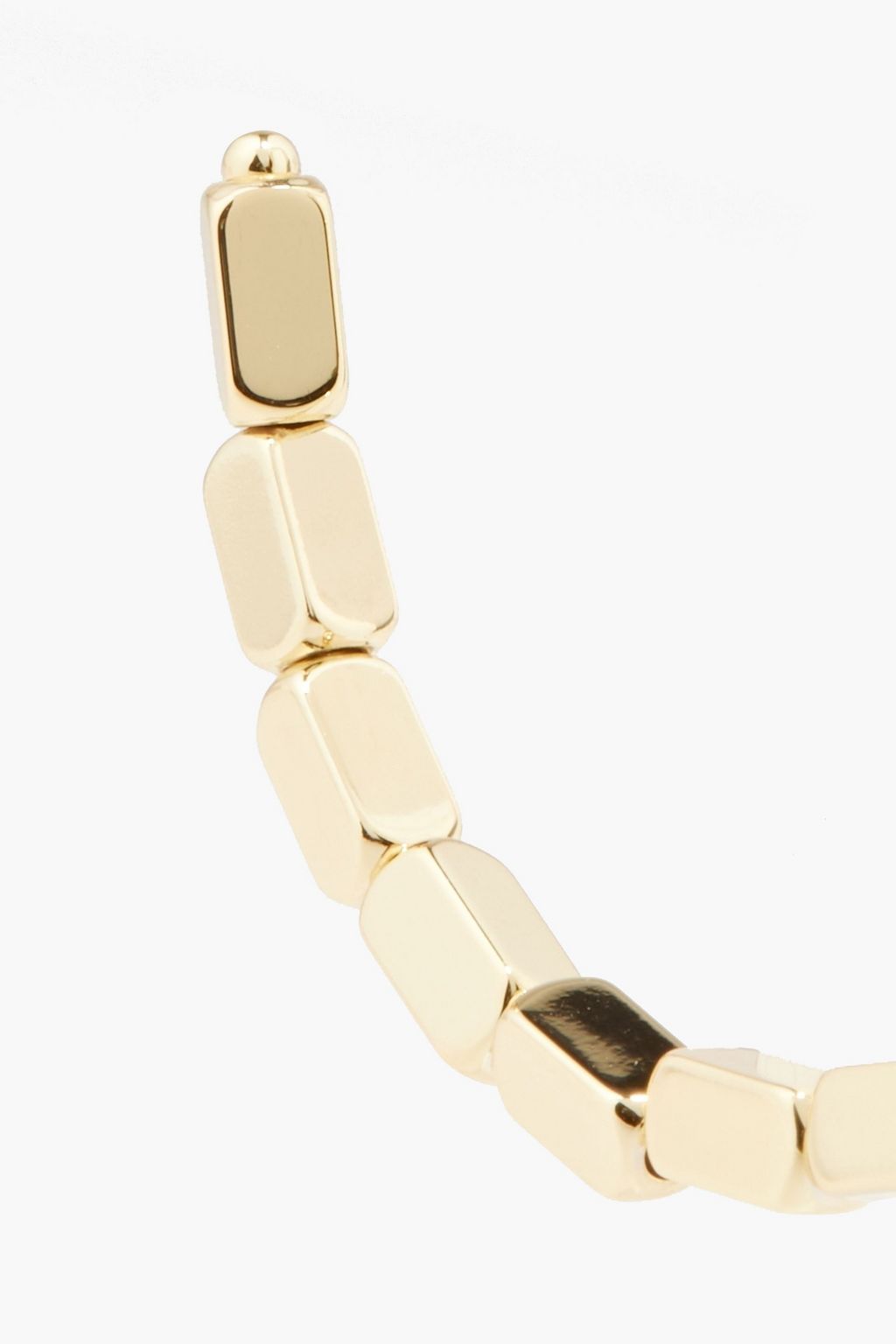 KENNETH JAY LANE 14-karat gold-plated earrings