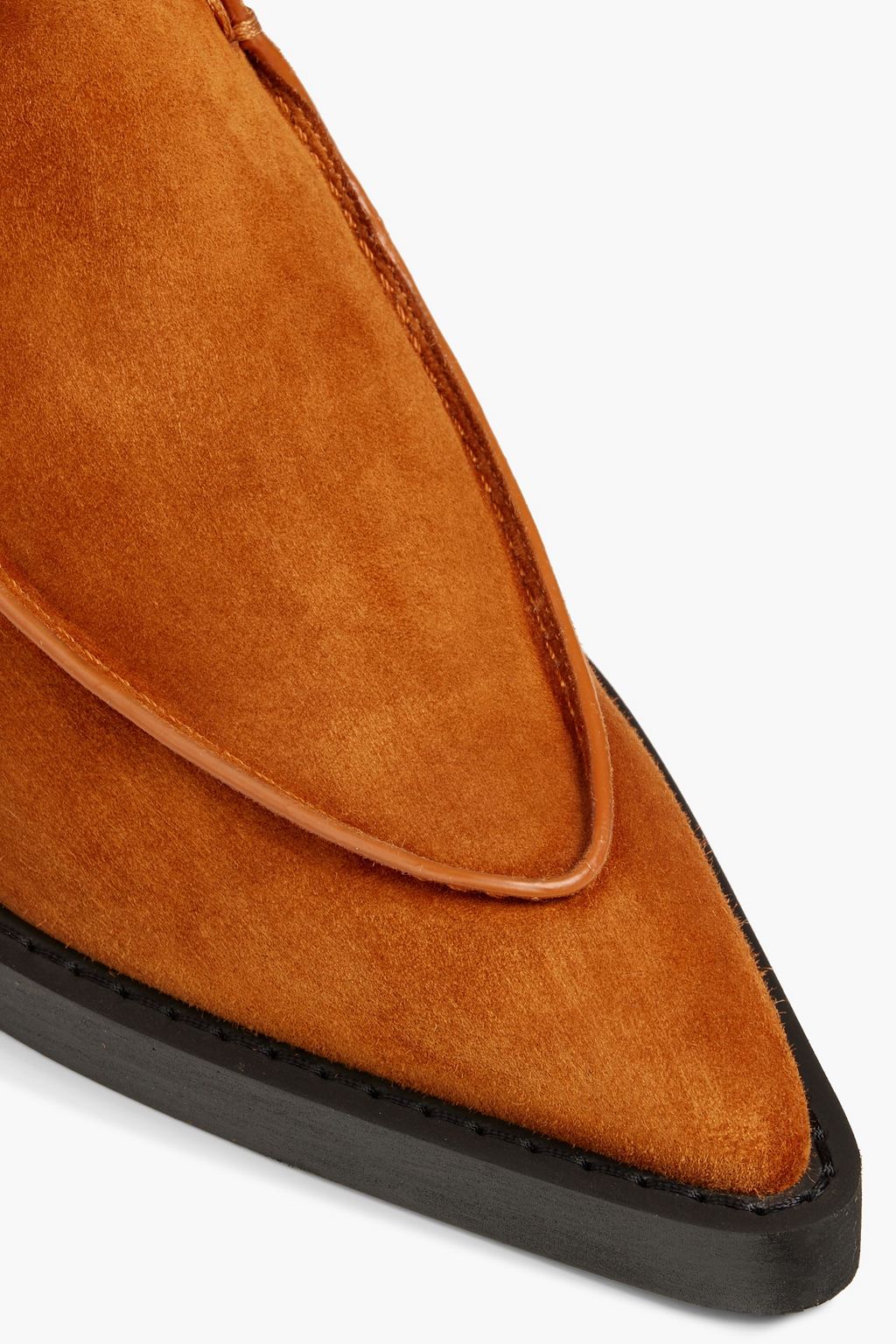 KHAITE Charleston suede Chelsea boots THE