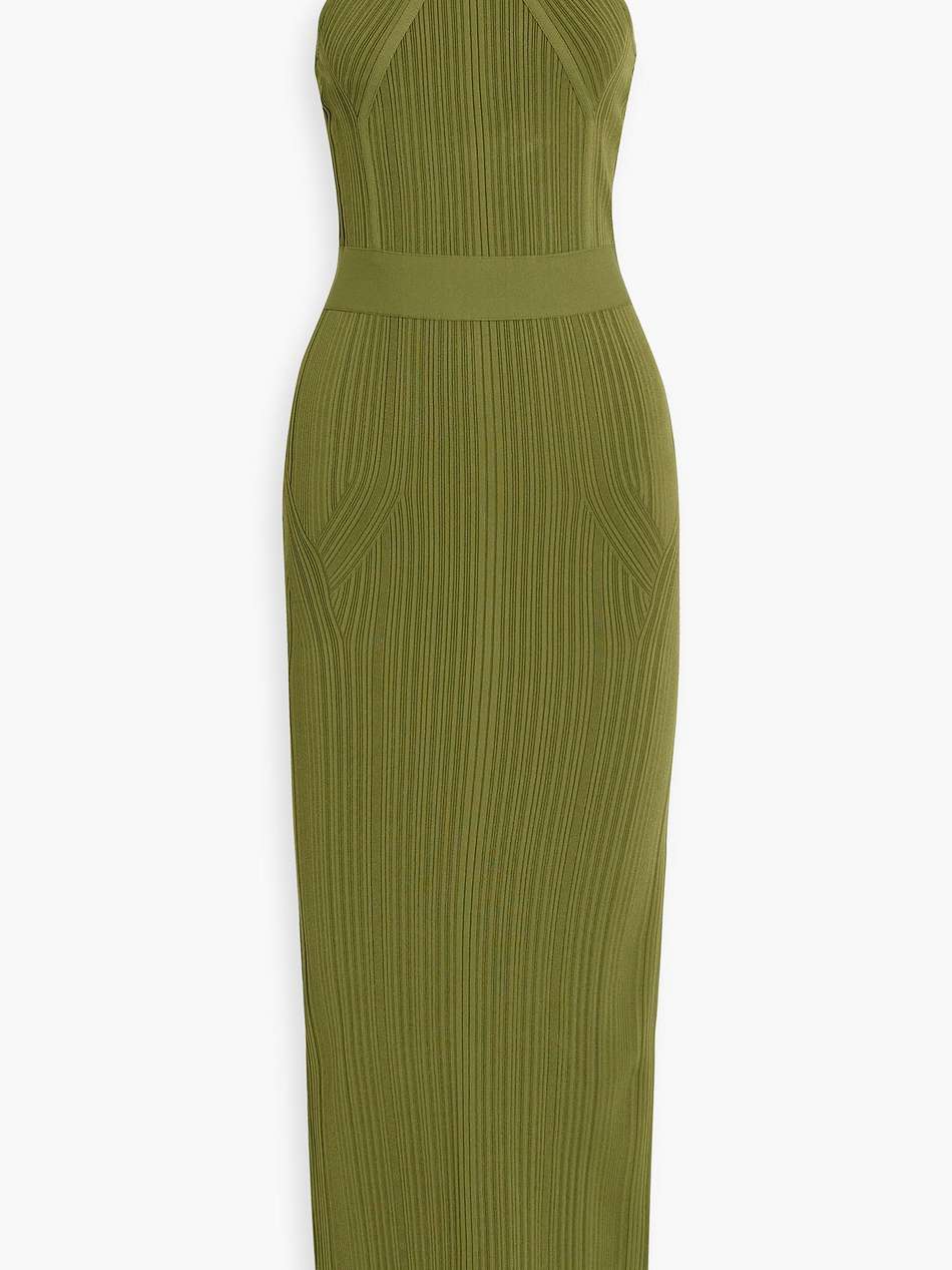 bandage maxi dress