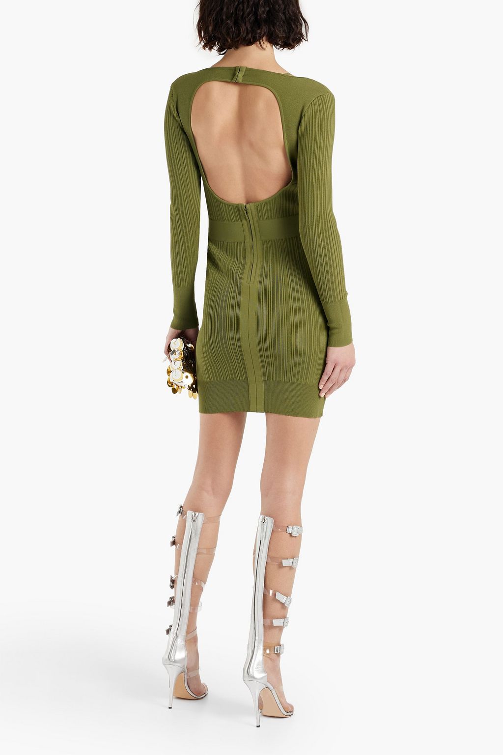 HERVÉ LÉGER Cutout bandage mini dress | THE OUTNET