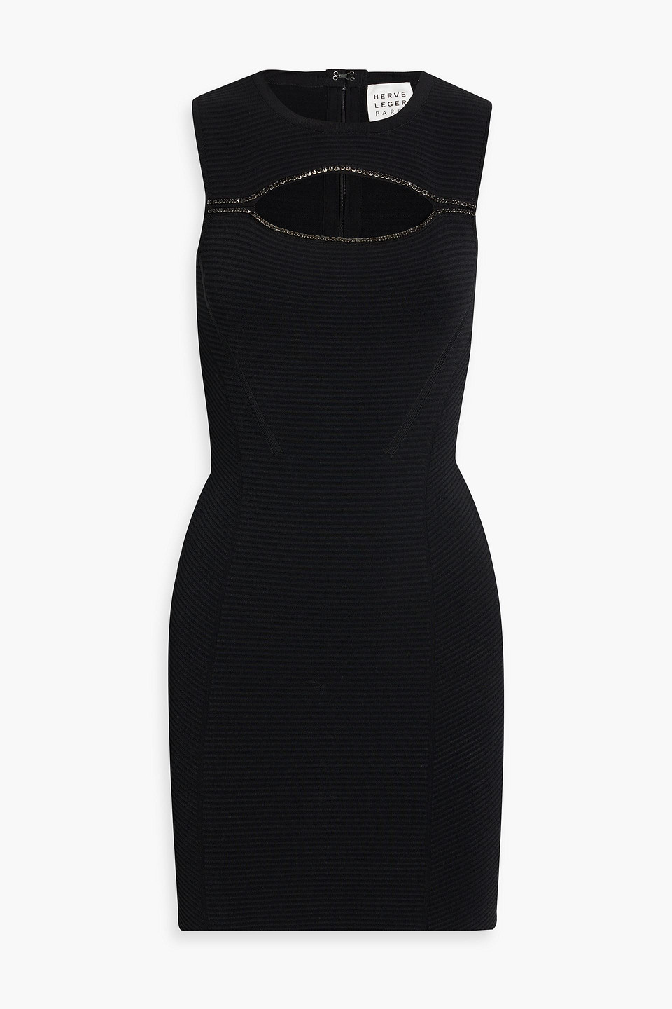 white christmas dresses Herve Leger Icon Mini Dress