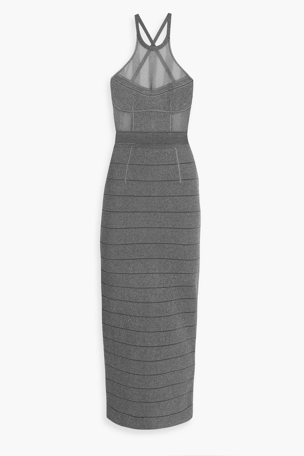 Herve leger knit deals dress rayon