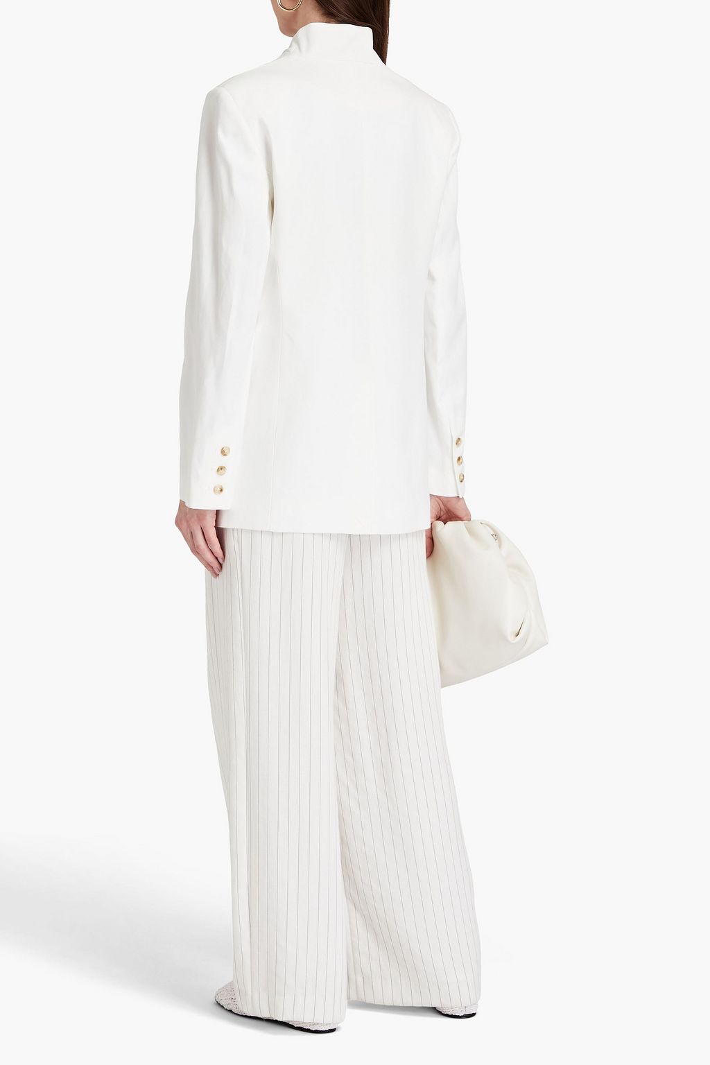 LOULOU STUDIO Ruden slub-twill blazer