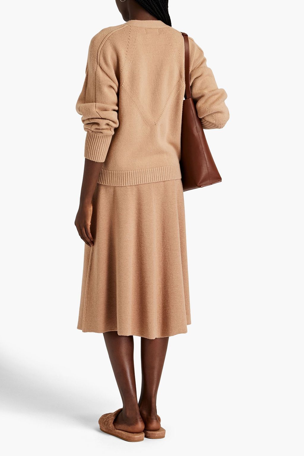 LOULOU STUDIO Zanzibar Cardigan aus einer Woll-Kaschmirmischung