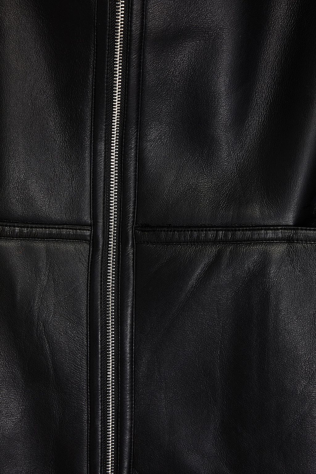 V BY MUUBAA Oversized faux shearling jacket
