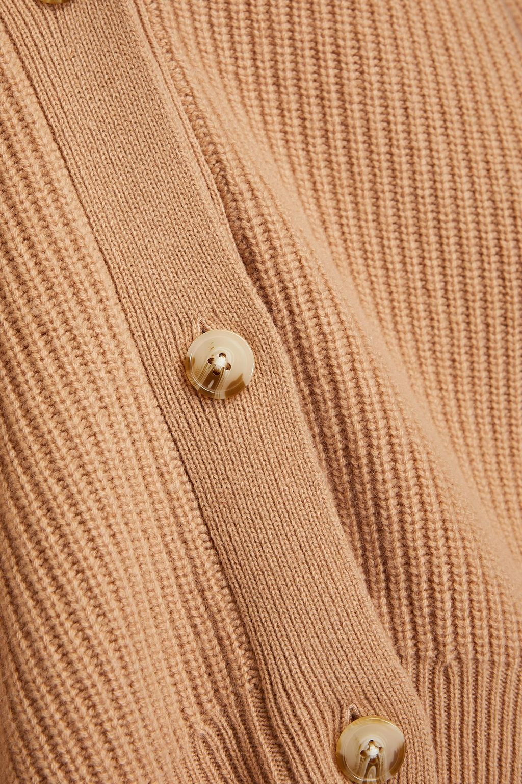 LOULOU STUDIO Bitria ribbed cashmere cardigan