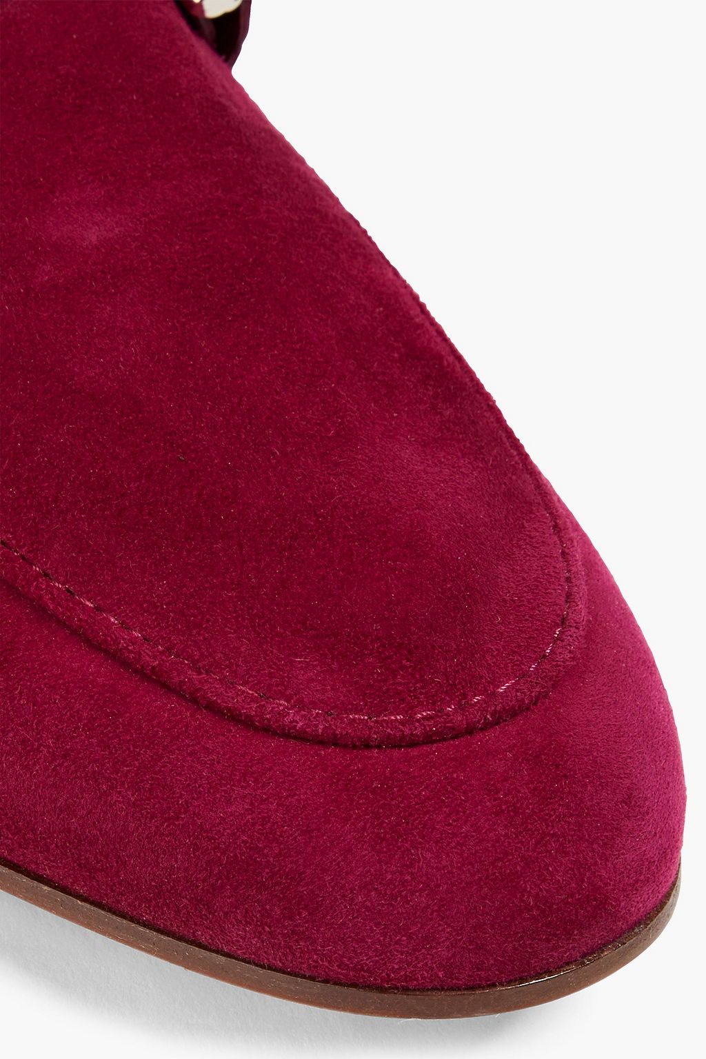 TOD'S Double T suede loafers