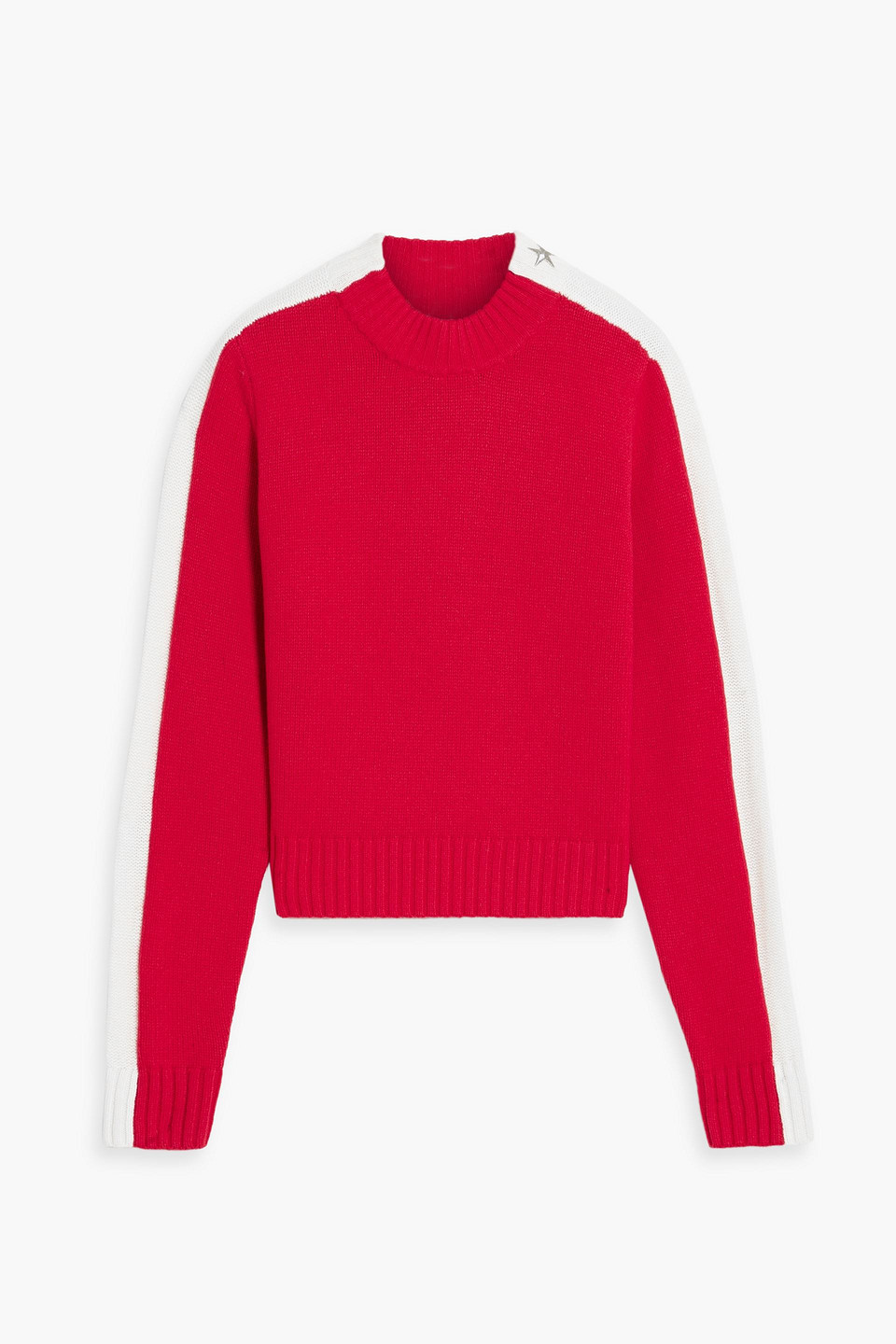 Bella Freud Britt striped wool-blend sweater