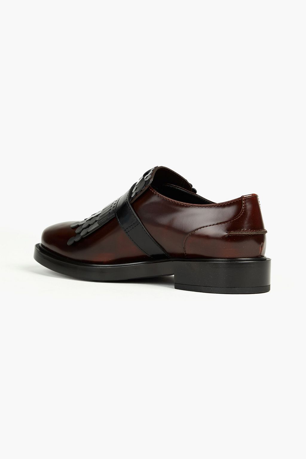 TOD'S Glossed-leather loafers