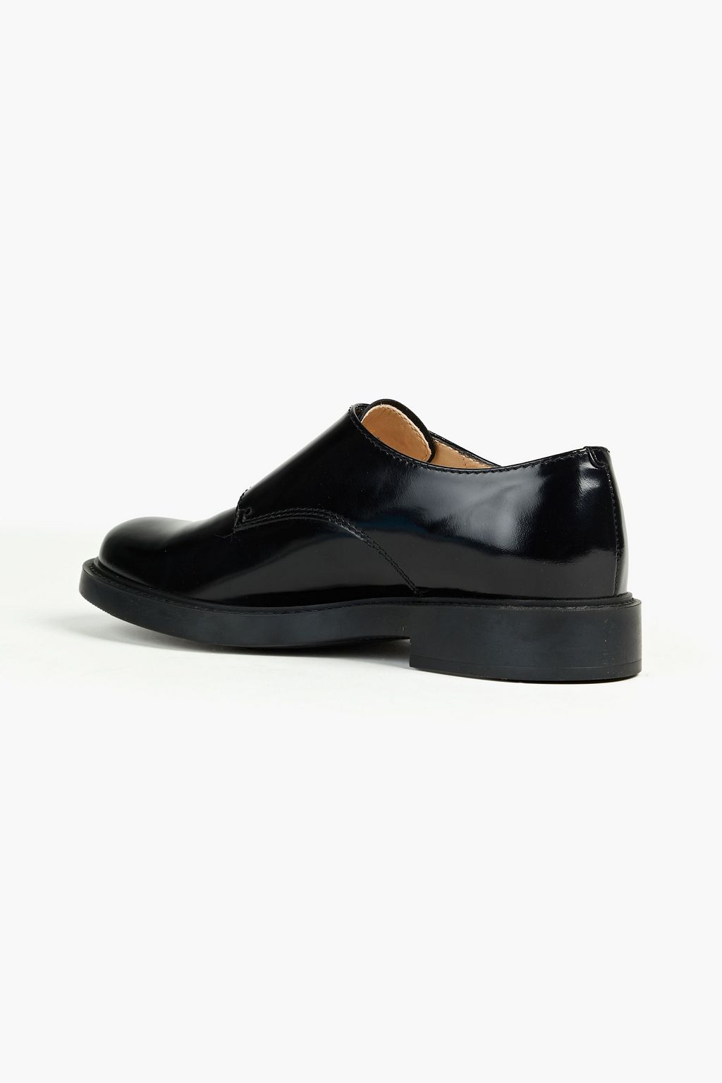 TOD'S 버클 디테일 가죽 브로그