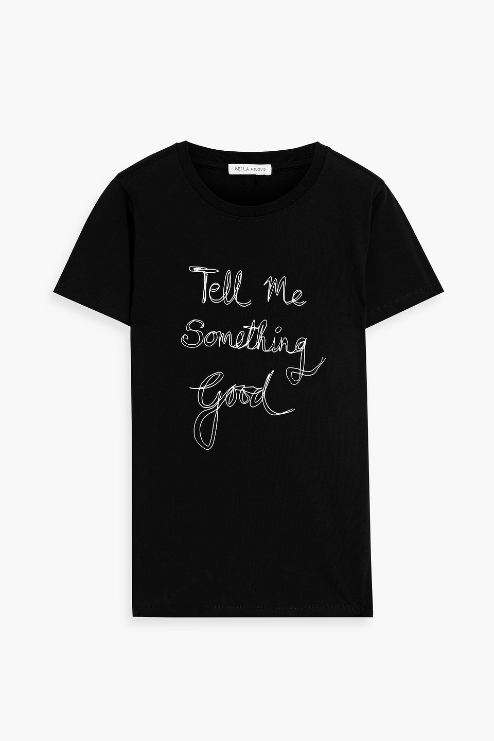 Bella Freud Printed cotton-jersey T-shirt