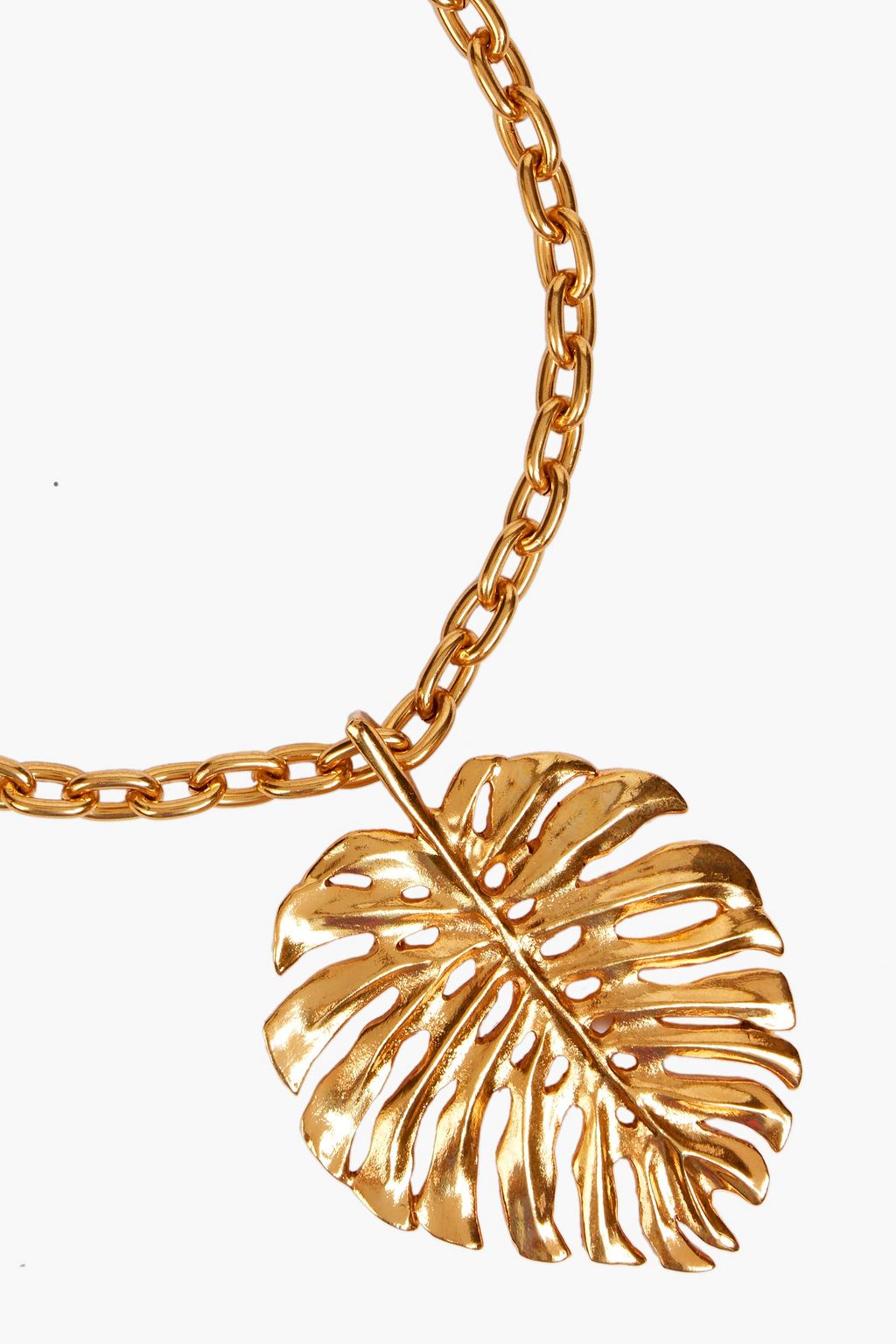 OSCAR DE LA RENTA Gold-tone necklace