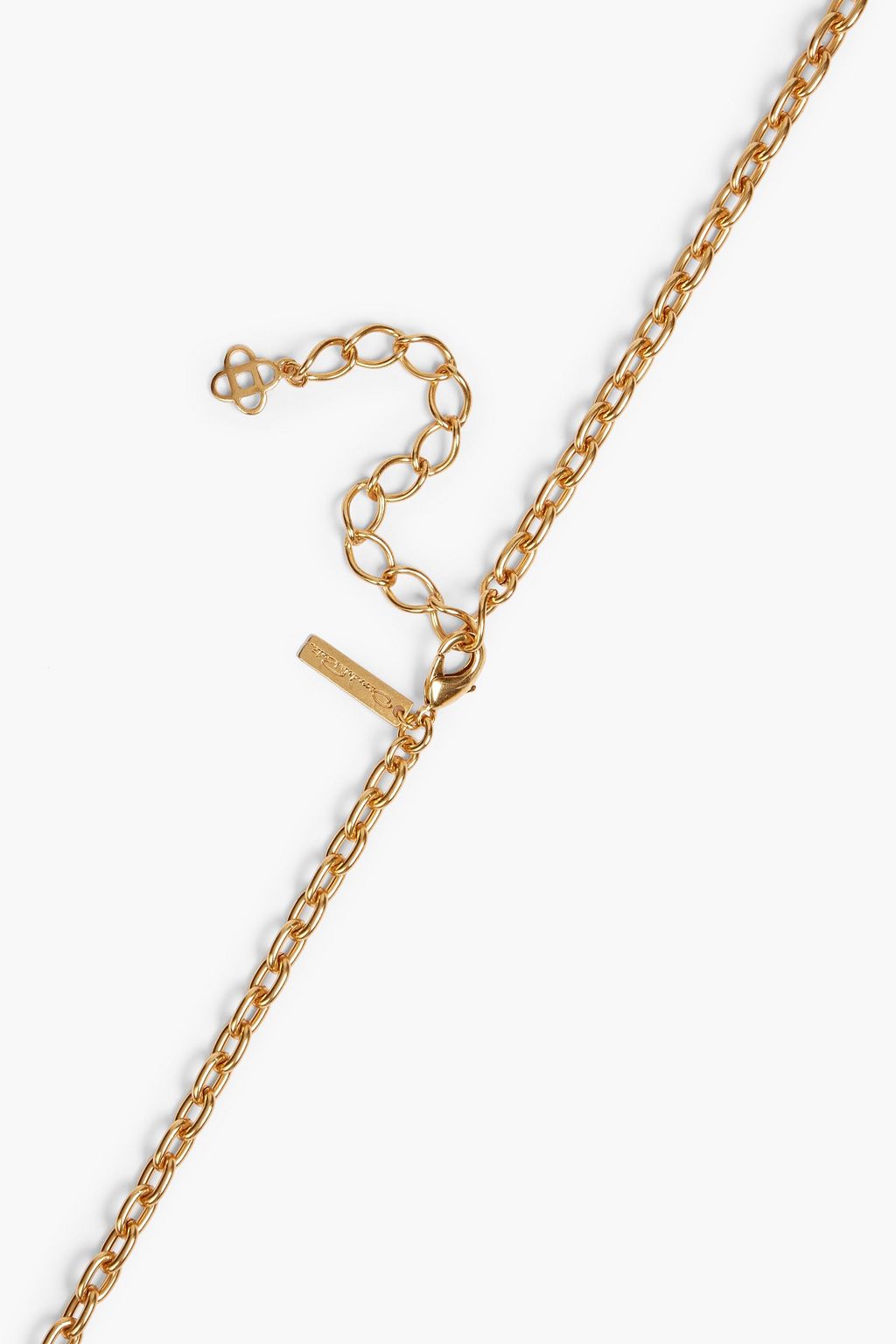 OSCAR DE LA RENTA Gold-tone necklace