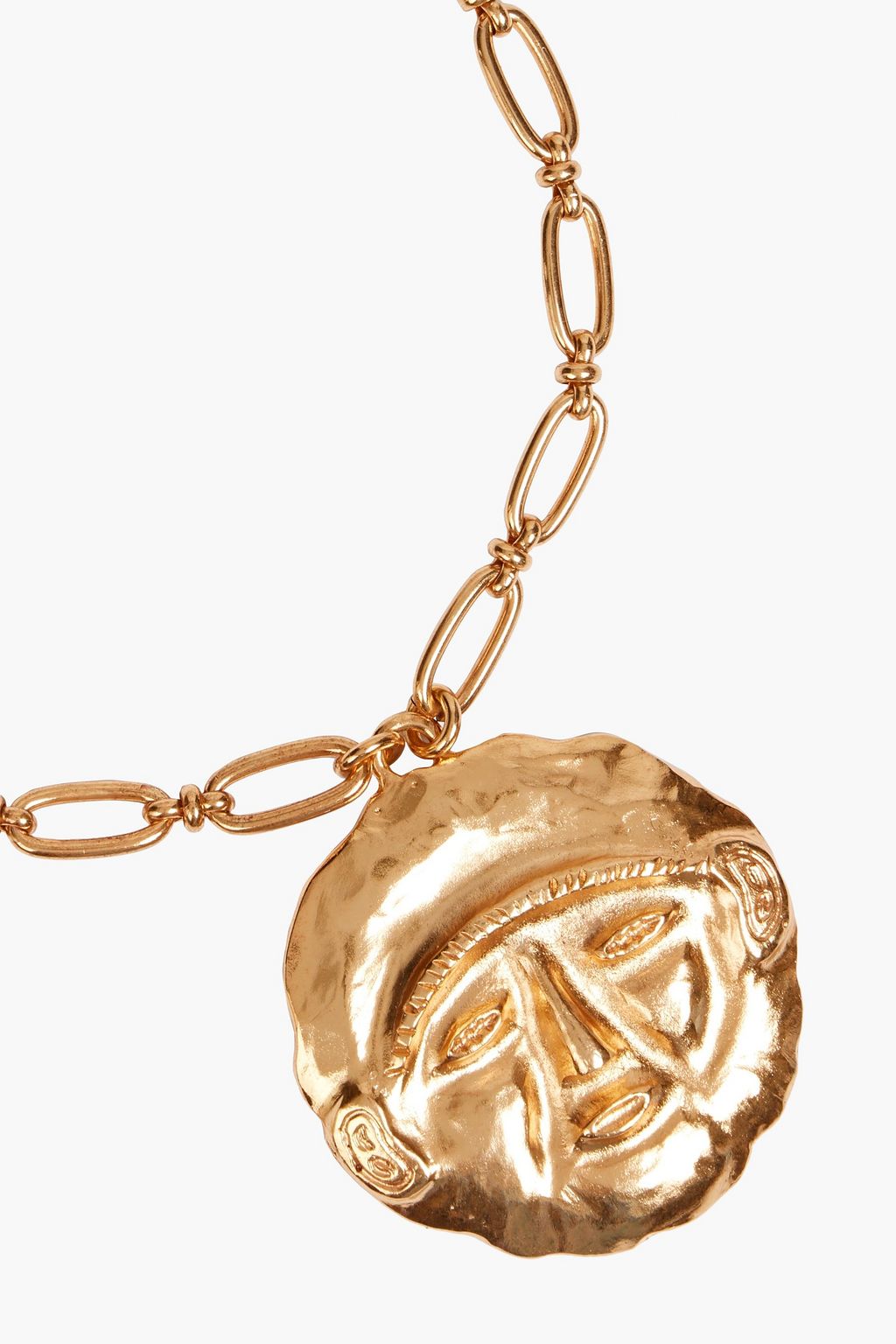 OSCAR DE LA RENTA Gold-tone necklace
