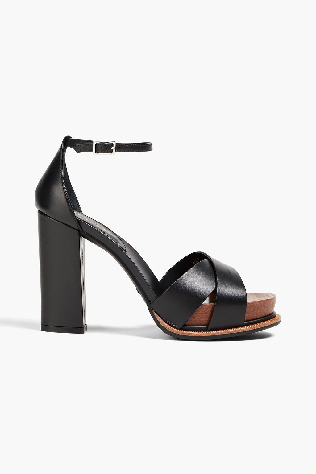 tods platform sandals