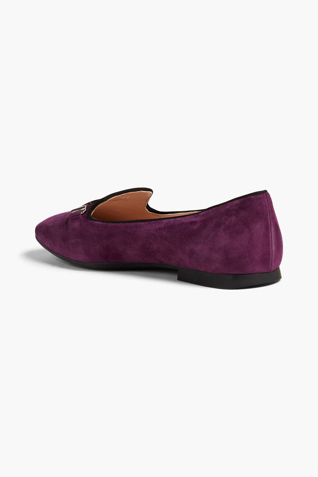TOD'S Double T suede loafers