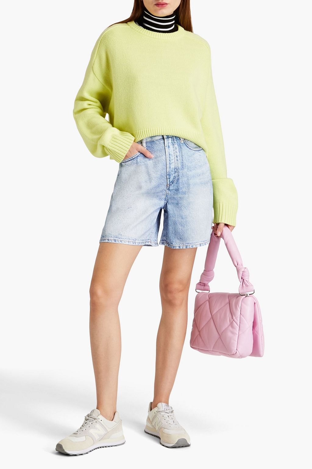 RAG & BONE شورت ’مايا’ من التينسيل مزين بطبعات