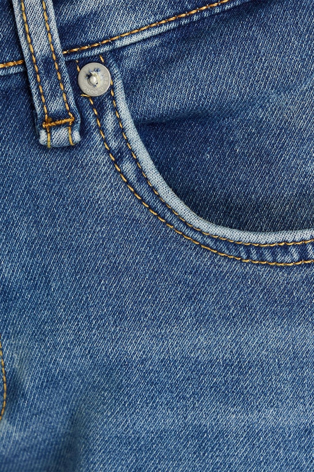 RAG & BONE Cropped faded boyfriend jeans