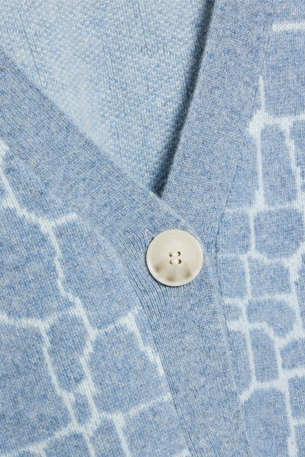 NAADAM Jacquard-knit cashmere cardigan