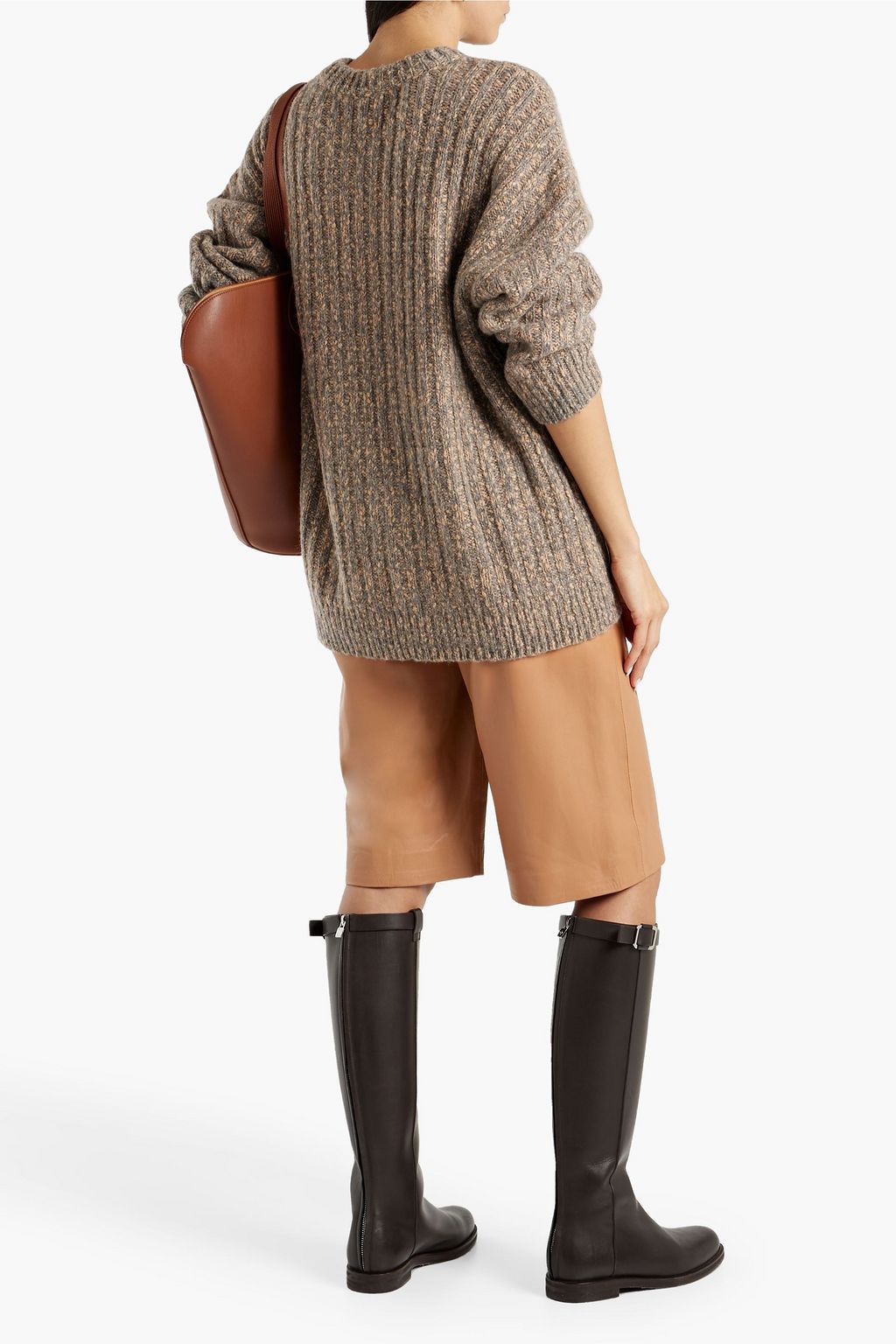 NAADAM Ribbed merino wool and cashmere-blend sweater