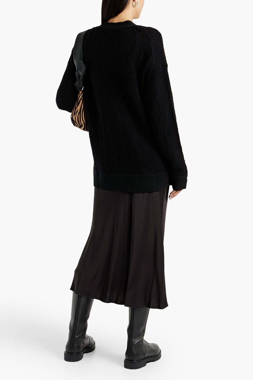 NAADAM Wool and cashmere-blend cardigan